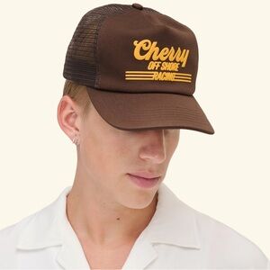 Cherry LA Five Star 5 Paneled Hat Real Tree Camo